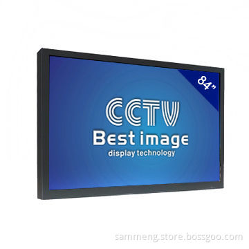 84-inch 4K Panel HD CCTV LCD Monitor with 3,840 x 2,160p Maximum Resolution and Dual-screen Function